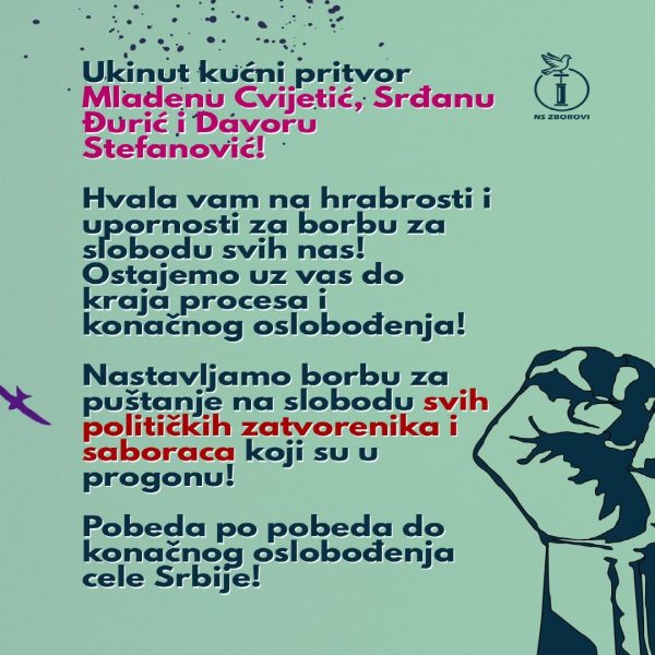 Ukinut kućni pritvor