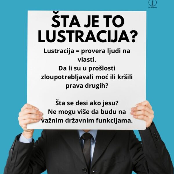 Lustracija = provera ljudi na vlasti