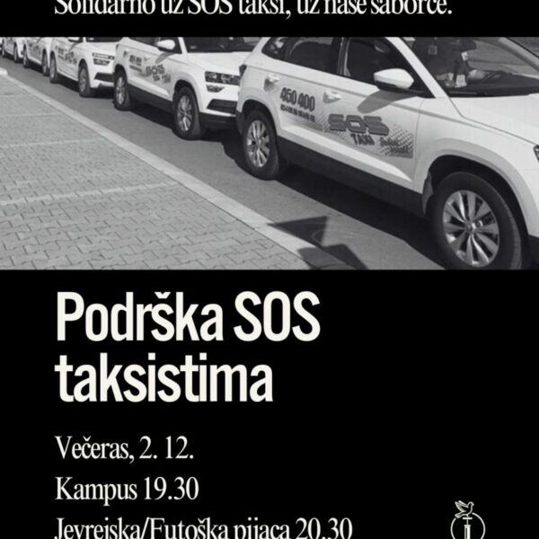 Podrška SOS taksistima