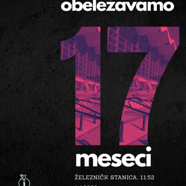 Сутра на Железничкој станици их подсећамо да су им руке крваве