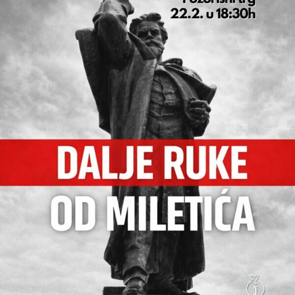 Miletić je verovao da se sloboda ne dobija na poklon