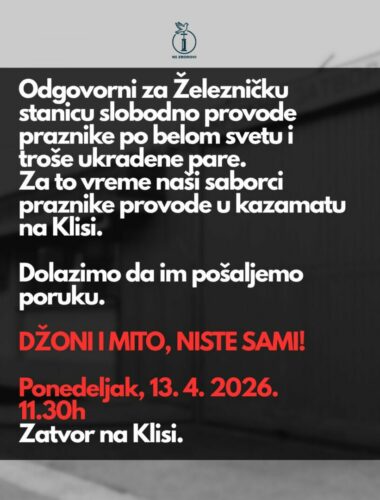 Dolazimo da im pošaljemo poruku!