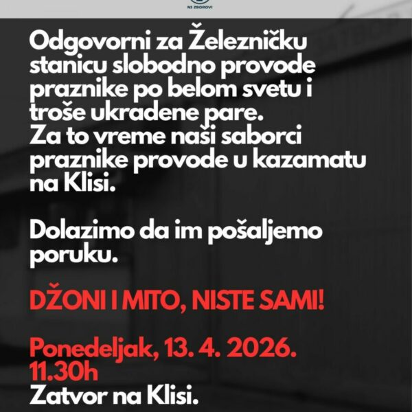Dolazimo da im pošaljemo poruku!