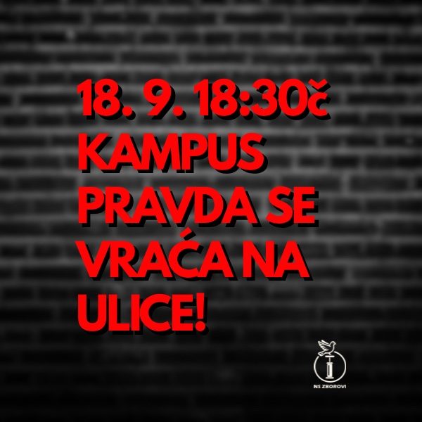 Pravda se vraća na ulice!