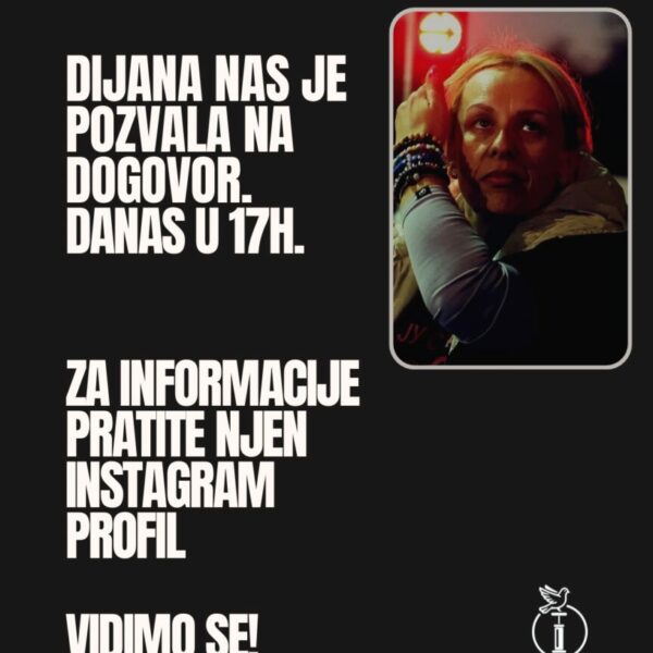 Dijana nas je pozvala.