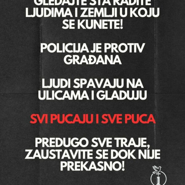 Dokaz da je režim pukao po svim šavovima!