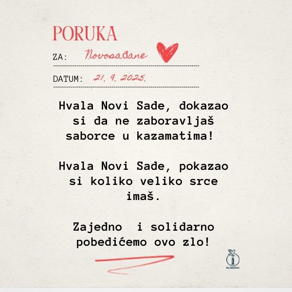 Za Novosađane