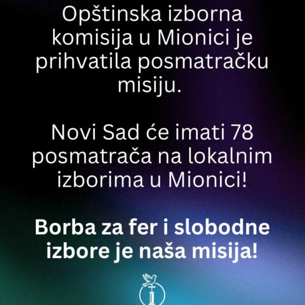 Borba za fer i slobodne izbore