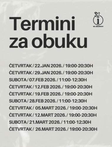 NOVI KRUG OBUKA JE KRENUO!