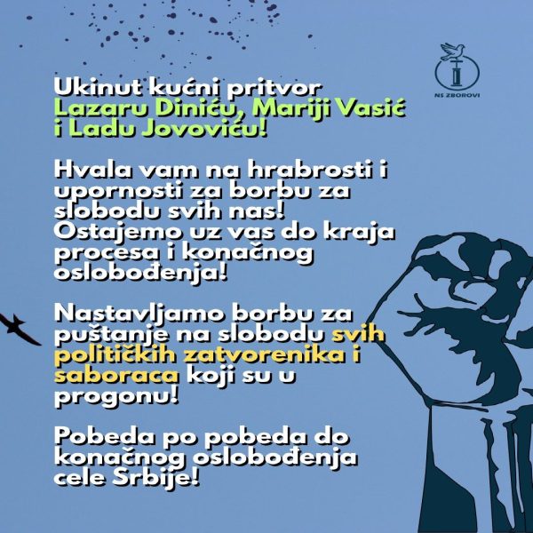 Ukinut kućni pritvor