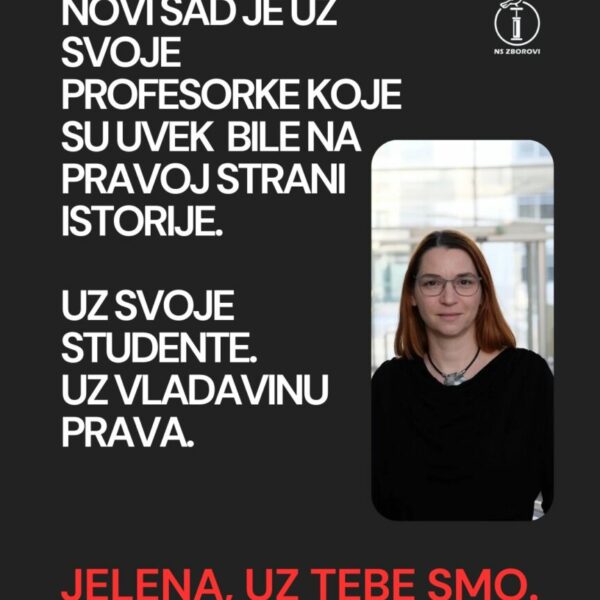 Jelena, uz tebe smo