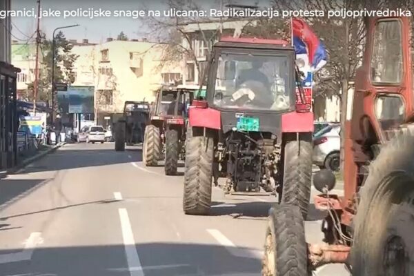Traktori na granici, jake policijske snage na ulicama: Radikalizacija protesta poljoprivrednika