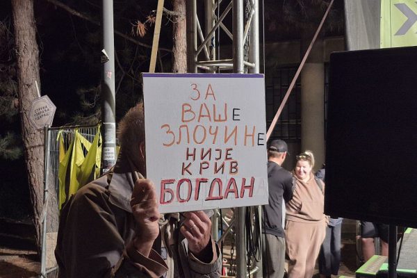 Student iz Novog Sada Bogdan Jovičić prekinuo štrajk glađu